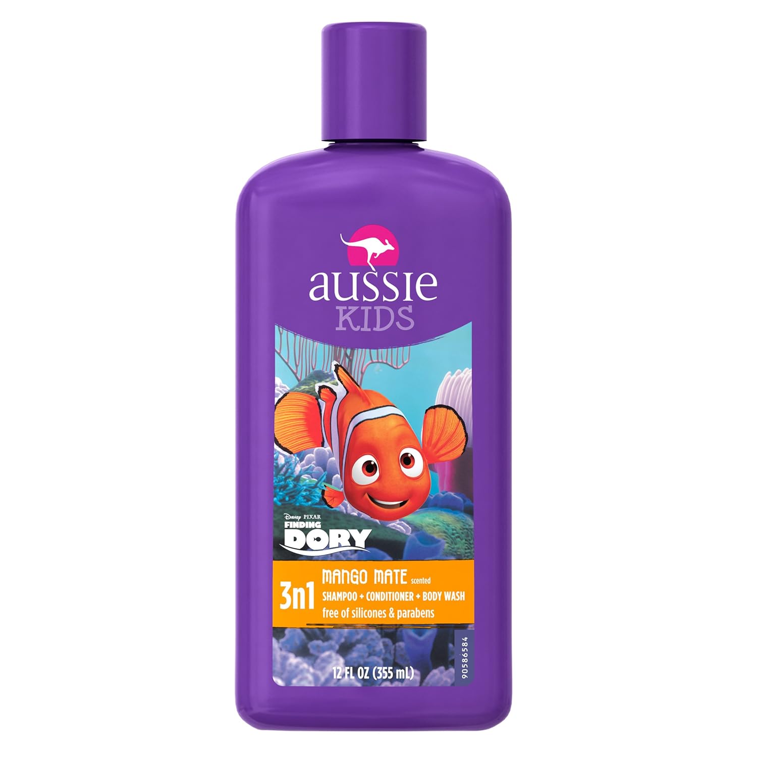 Mango Mate Kids 3-in-1 Shampoo & Conditioner - Gentle Cleanse