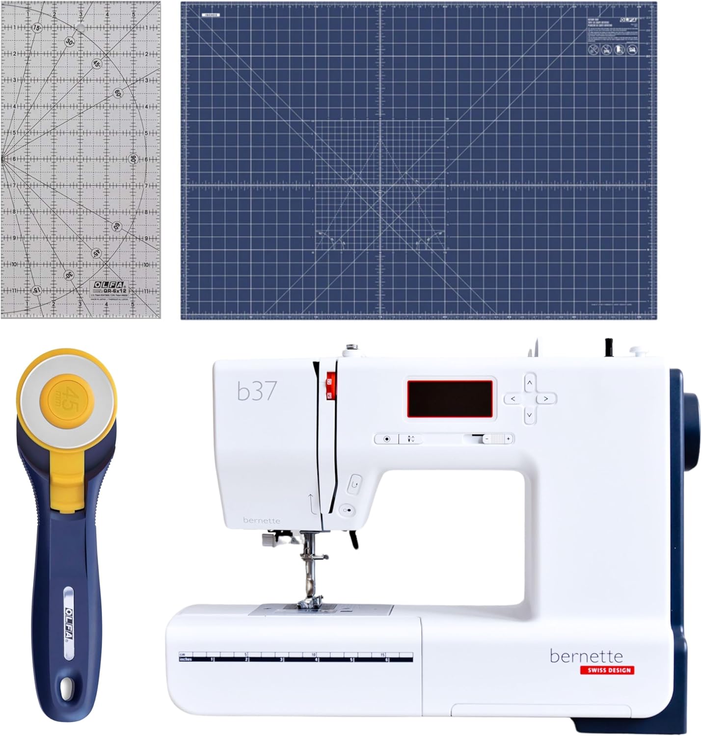 Bernette B37 Sewing Machine with Quilting Kit - Creative Sewing Enthusiasts' Essential