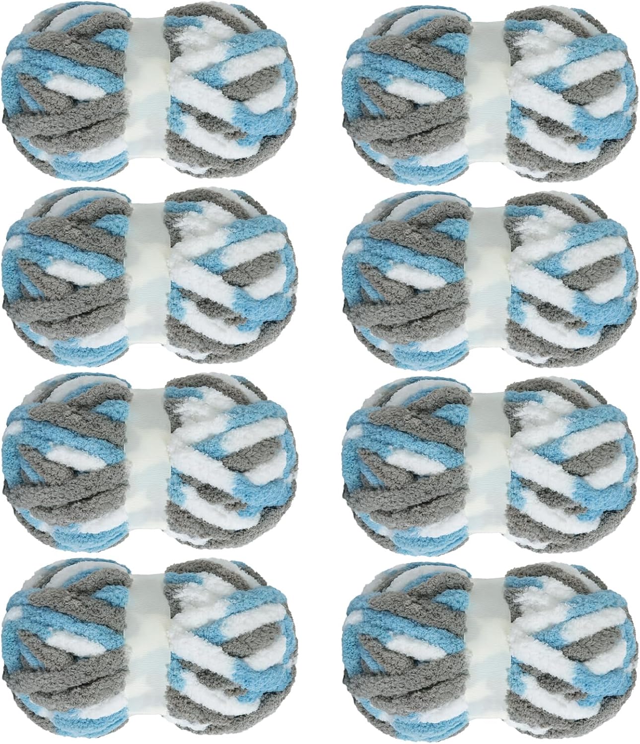 MABOZOO Tie Dye Chunky Yarn for Crocheting - Jumbo Soft Yarn