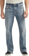 Silver Jeans Zac Relaxed Fit Straight Leg Jean - Legacy
