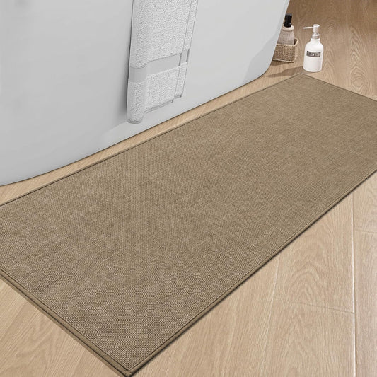 Chakme Ultra Thin Non Slip Bath Mat 59x25 for Quick Drying