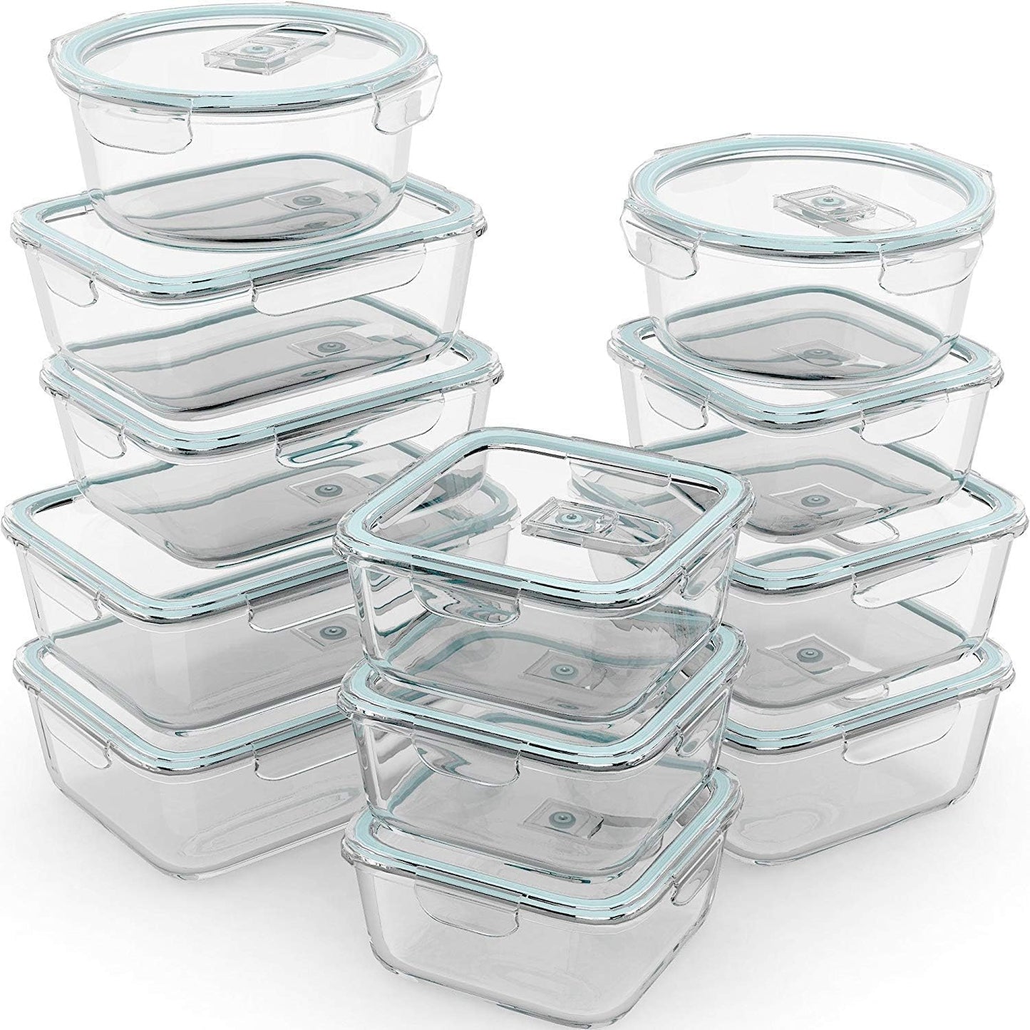 Razab 24 Pc Airtight Glass Food Storage Containers Set Review