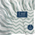 Full Size LANE LINEN Fitted Sheet - 100% Organic Cotton Percale