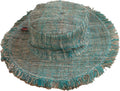 Hemp Sun Hat Wired Wide Brim Big Sizes M/L/XXL - Packable Sun