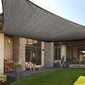 LOVE STORY 5ftx7ft Dark Grey Sun Shade Sail Rectangle - UV Block Patio