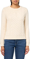 Nautica Women's Long Sleeve Anchor Crewneck Sweater - Versatile
