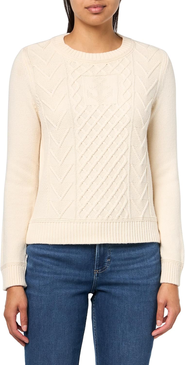 Cozy up in Style: Nautica Women's Anchor Sweater