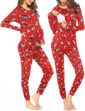 Cozy Nursing Pajama Set for Maternity Comfort by Ekouaer