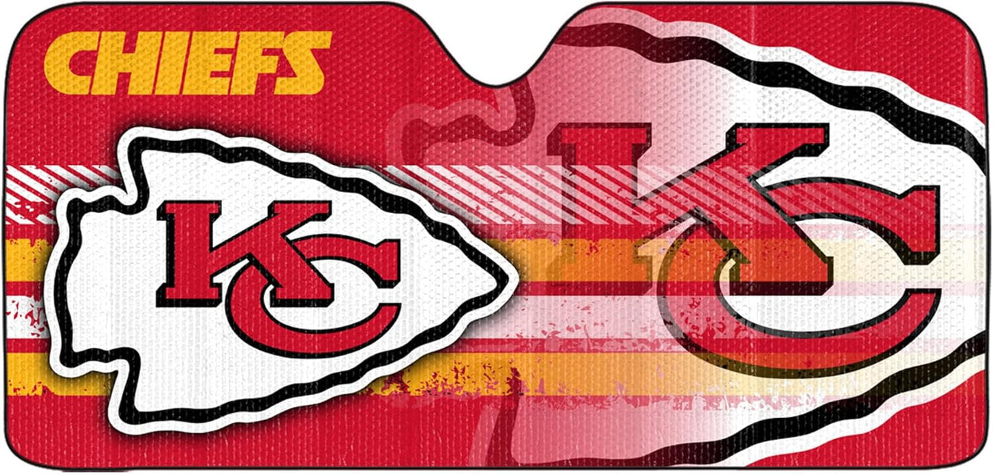 Fanmats NFL Windshield Sun Auto Shade for Ultimate Protection