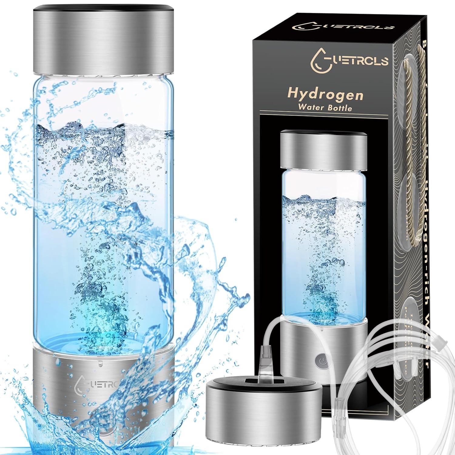 Hydrogen Water Bottle Generator for Quick Water Improvement