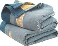100% Cotton Soft Throw Blanket 60x80 - Lightweight Muslin Gauze