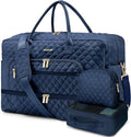 Large Women's Travel Duffel with Shoe Compartment and Wet Pocket