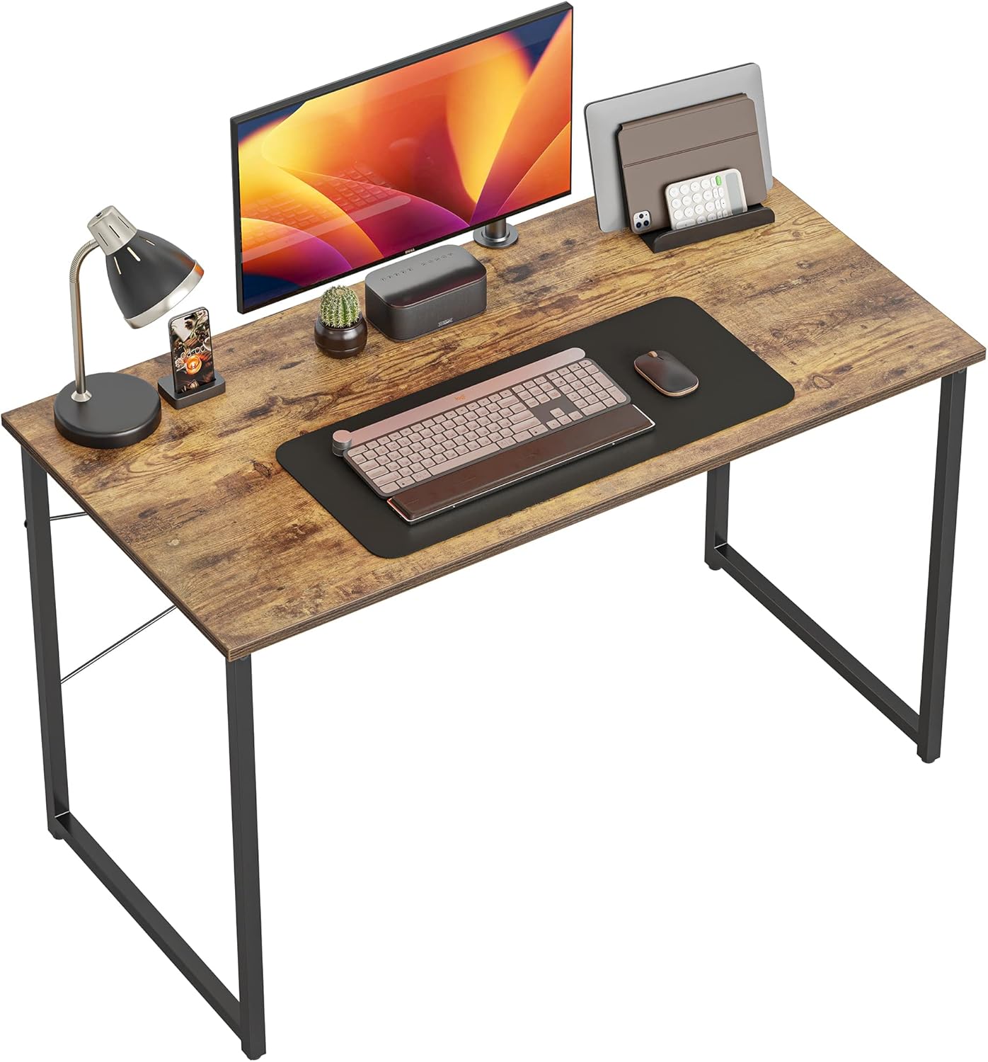 CubiCubi Computer Desk 47 inch Modern Simple Style for Home