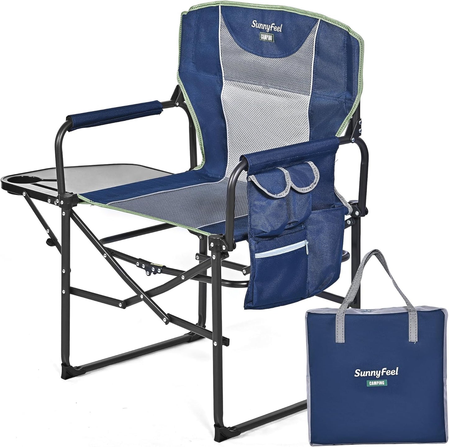 Oversized Camping Directors Chair for Ultimate Comfort Outdoors