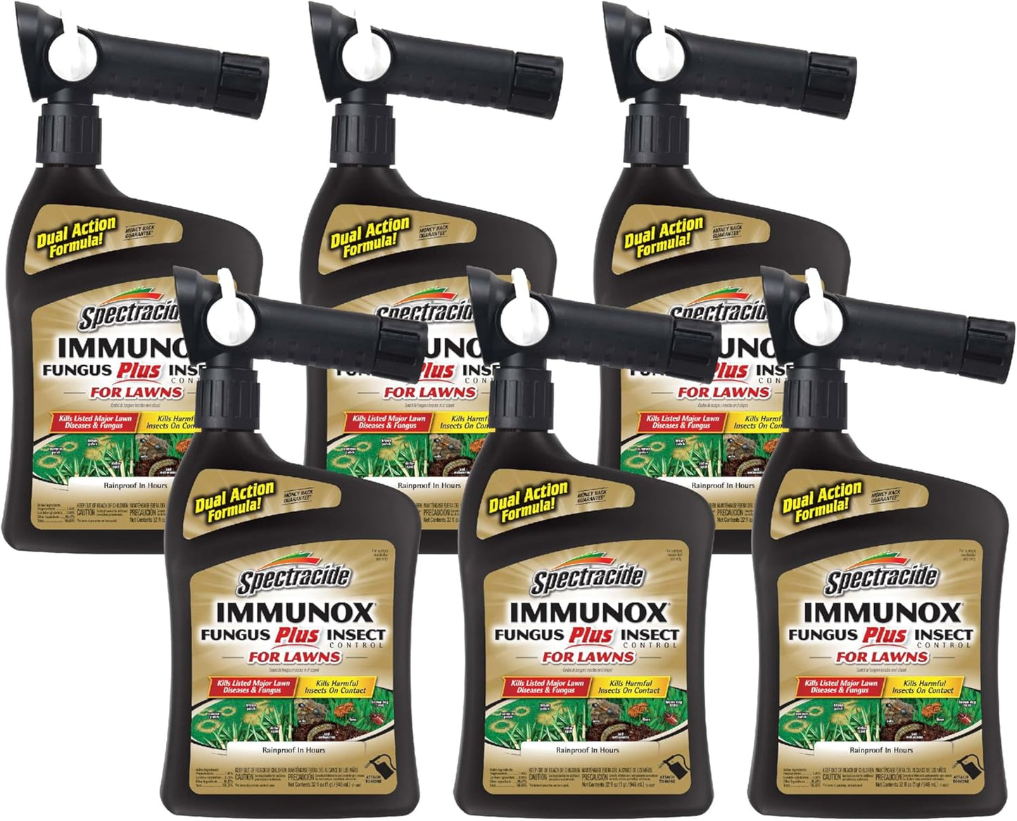 Spectracide Immunox Fungus Plus Insect Control for Lawns 32 Ounces