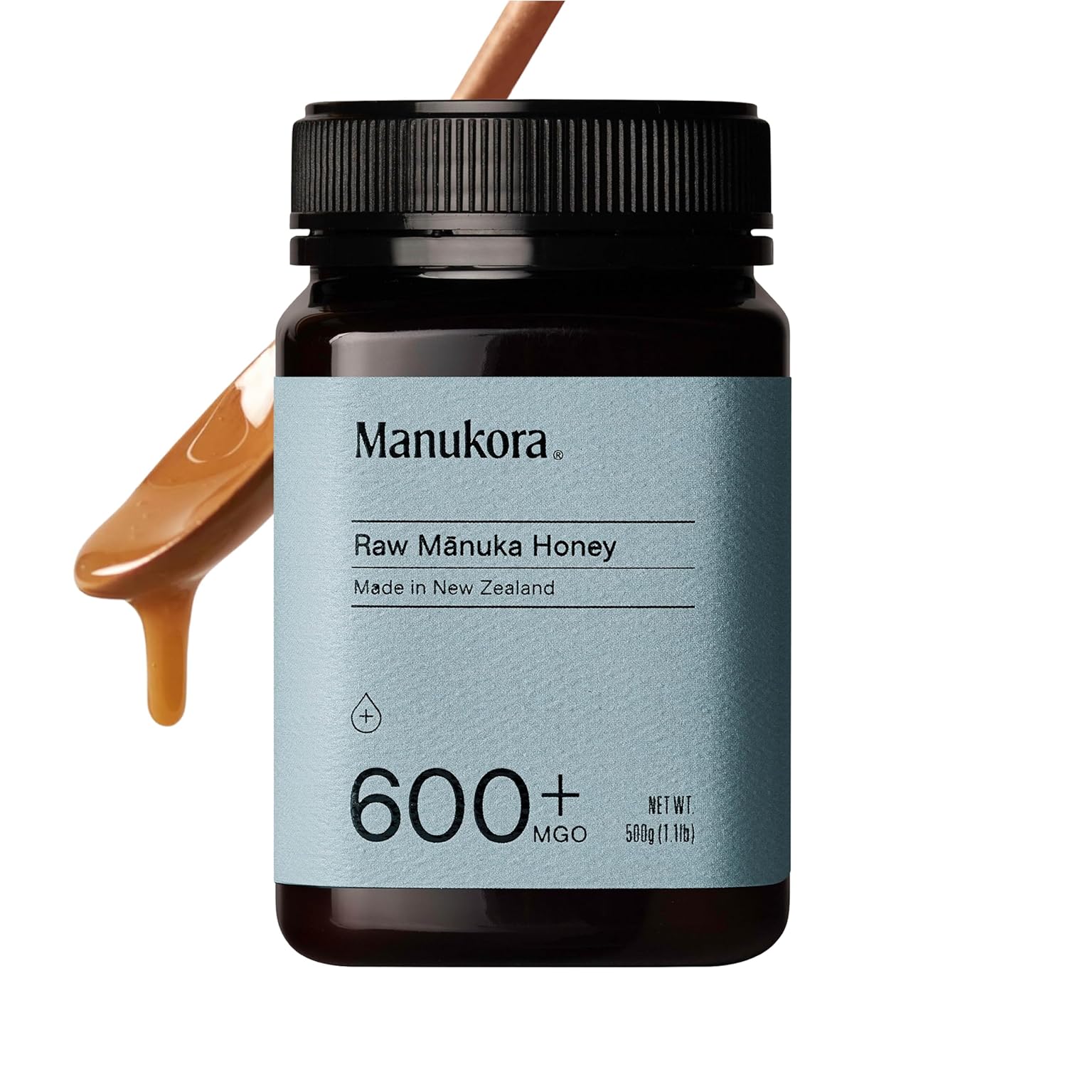Manukora Raw Manuka Honey MGO 600+ for Daily Immune Support