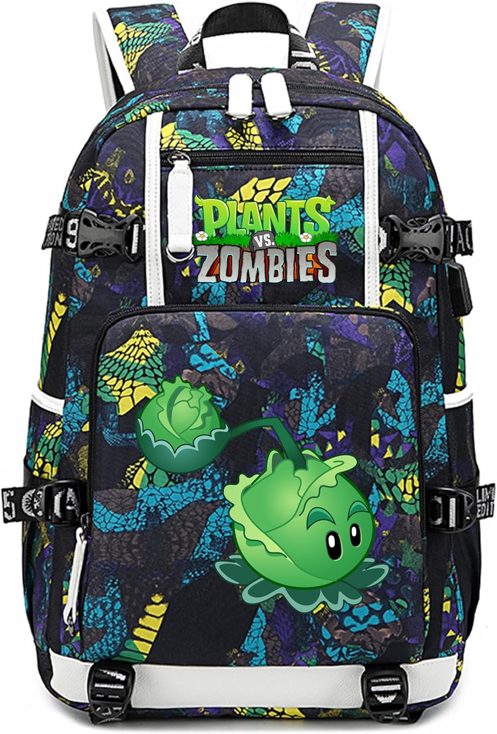 ISaikoy Plants vs. Zombies Backpack for School and Travel