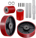 Pallet Jack Truck Wheels Replacement Kit 7in x 2in - Durable
