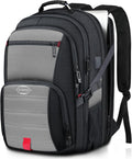 18.4 in Extra Large Travel Backpack TSA Laptop Backpack - 55L Carry On