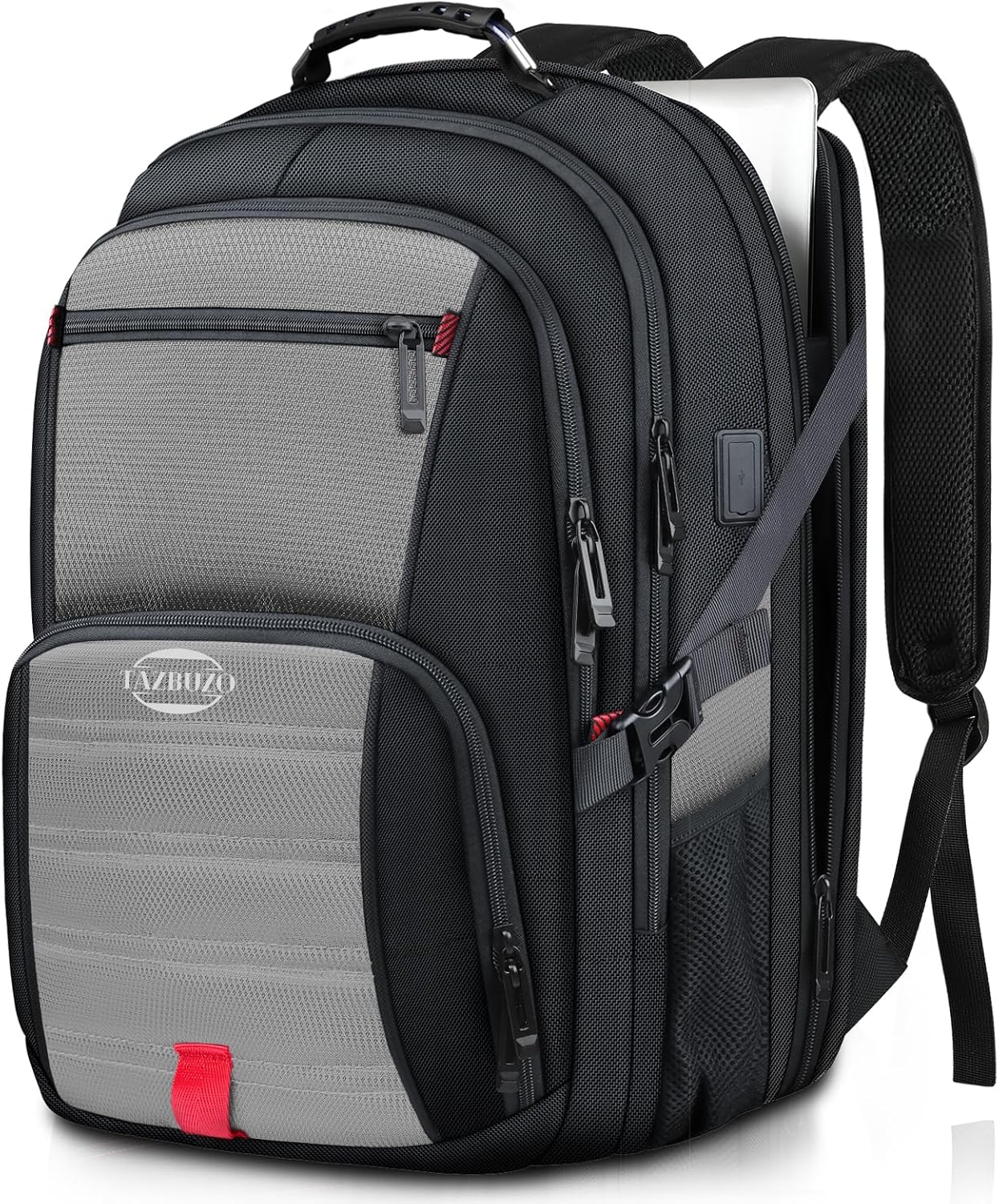 18.4 Inch Extra Large Travel Backpack with USB Port for School