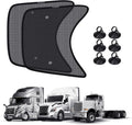 Side Window Sun Shade for Semi Truck 23.6x21.6in - UV Protection