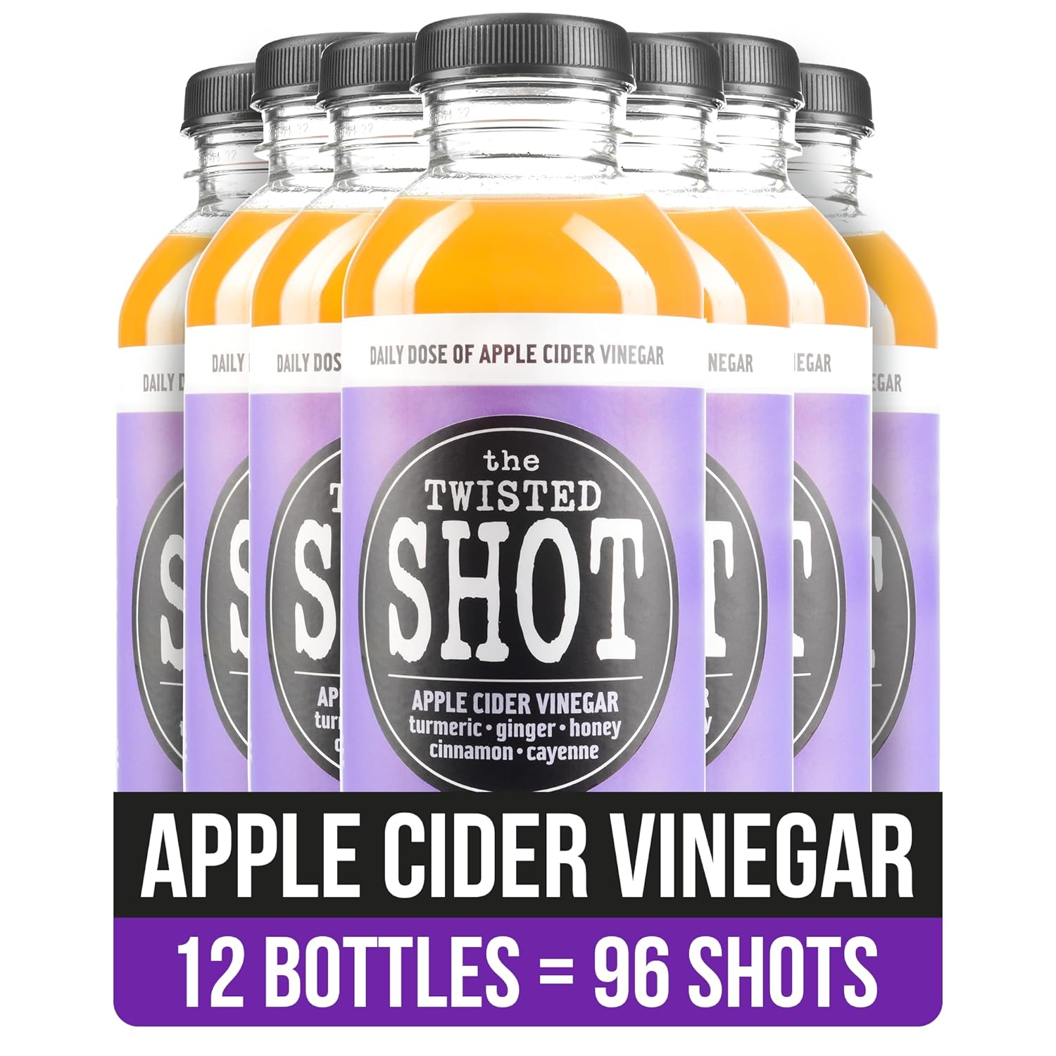 Organic ACV Wellness Shots | Digestion & Immunity Boost | Ready to Drink