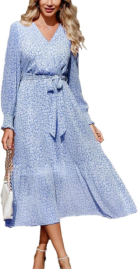 PRETTYGARDEN Women's Floral Print Boho Dress for Every Occasion