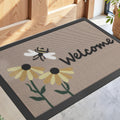DEXI Front Door Mat Non Slip Heavy Duty Welcome Doormat 23x35