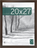 MCS Museum Poster Frame 20x27 Espresso Woodgrain - Sleek Modern