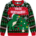 Kids Ugly Christmas Sweater Girls Boys Knit Pullover - Cozy