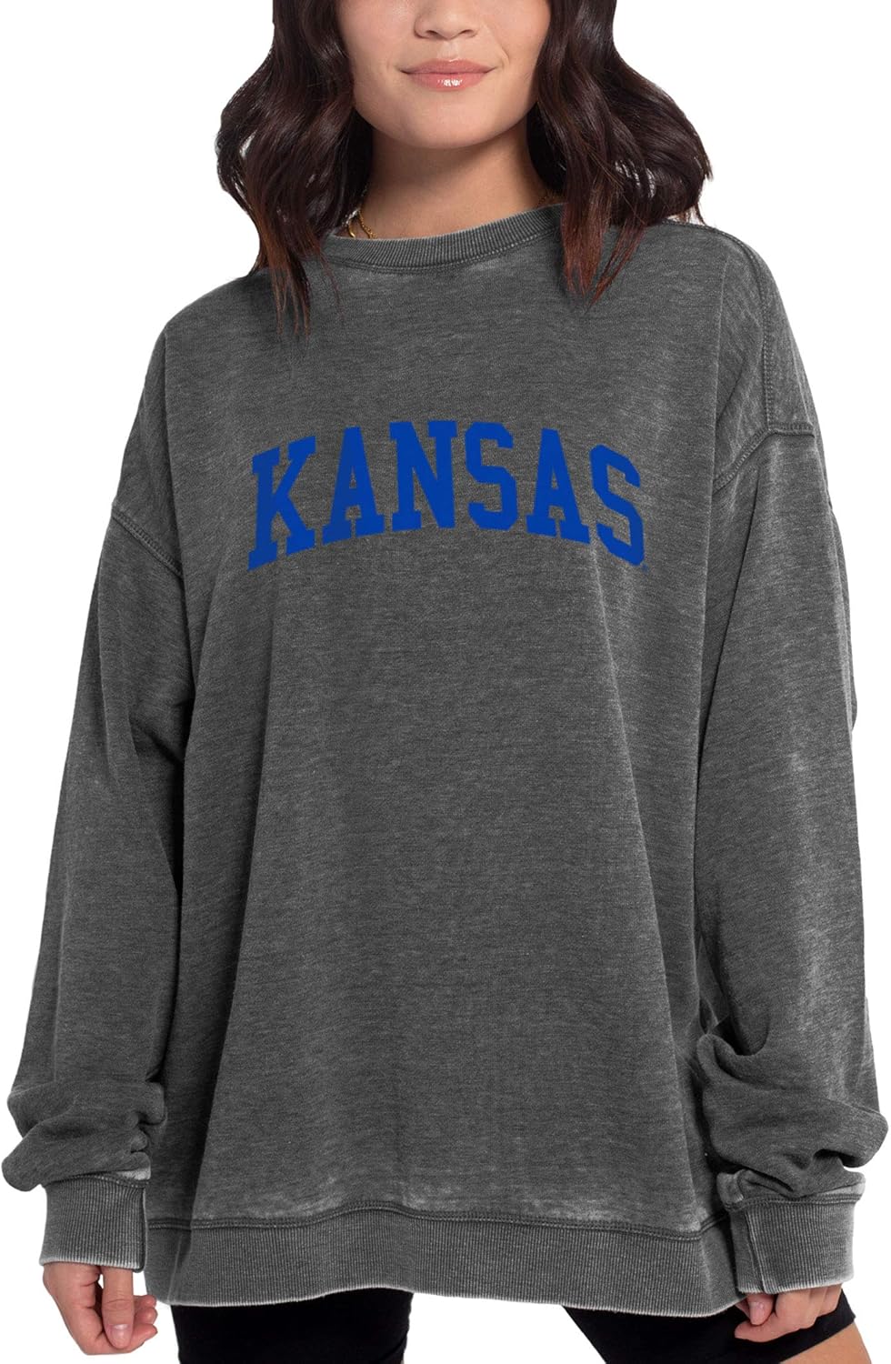 Chicka-D NCAA Womens Burnout Fleece Pullover for Ultimate Comfort