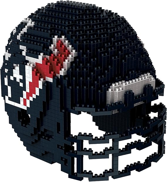 FOCO NFL Unisex-Child 3D BRXLZ Construction Toy Blocks Set