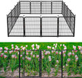 Garden Fence 36 in 14 Panels Without Gate - Low Threshold 31 ft
