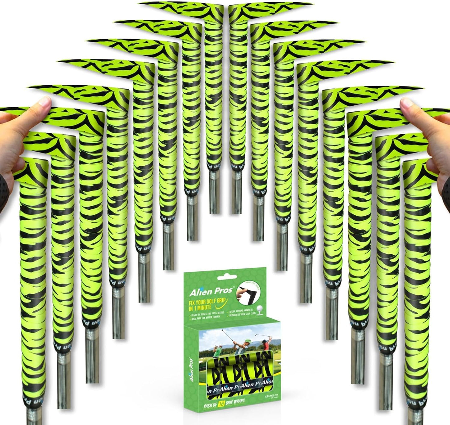 Alien Pros Golf Grip Wrapping Tapes for Easy Regripping