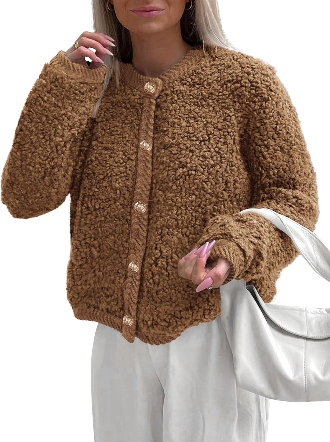 PRETTYGARDEN Women's Faux Fur Coat for Trendy Winter Style