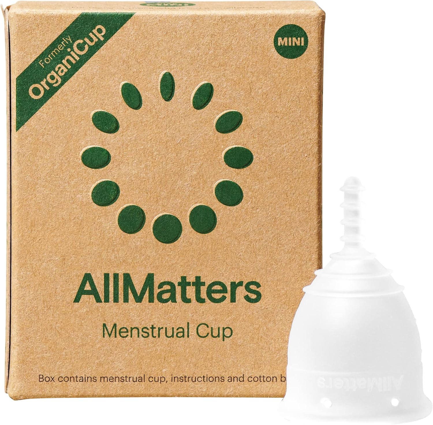 Eco-Friendly OrganiCup Mini - Superior Period Solution