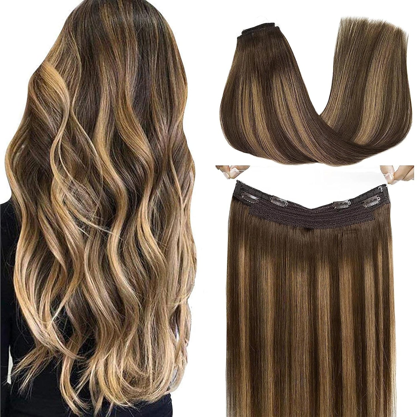 GOO GOO Wire Hair Extensions for Effortless Style and Comfort