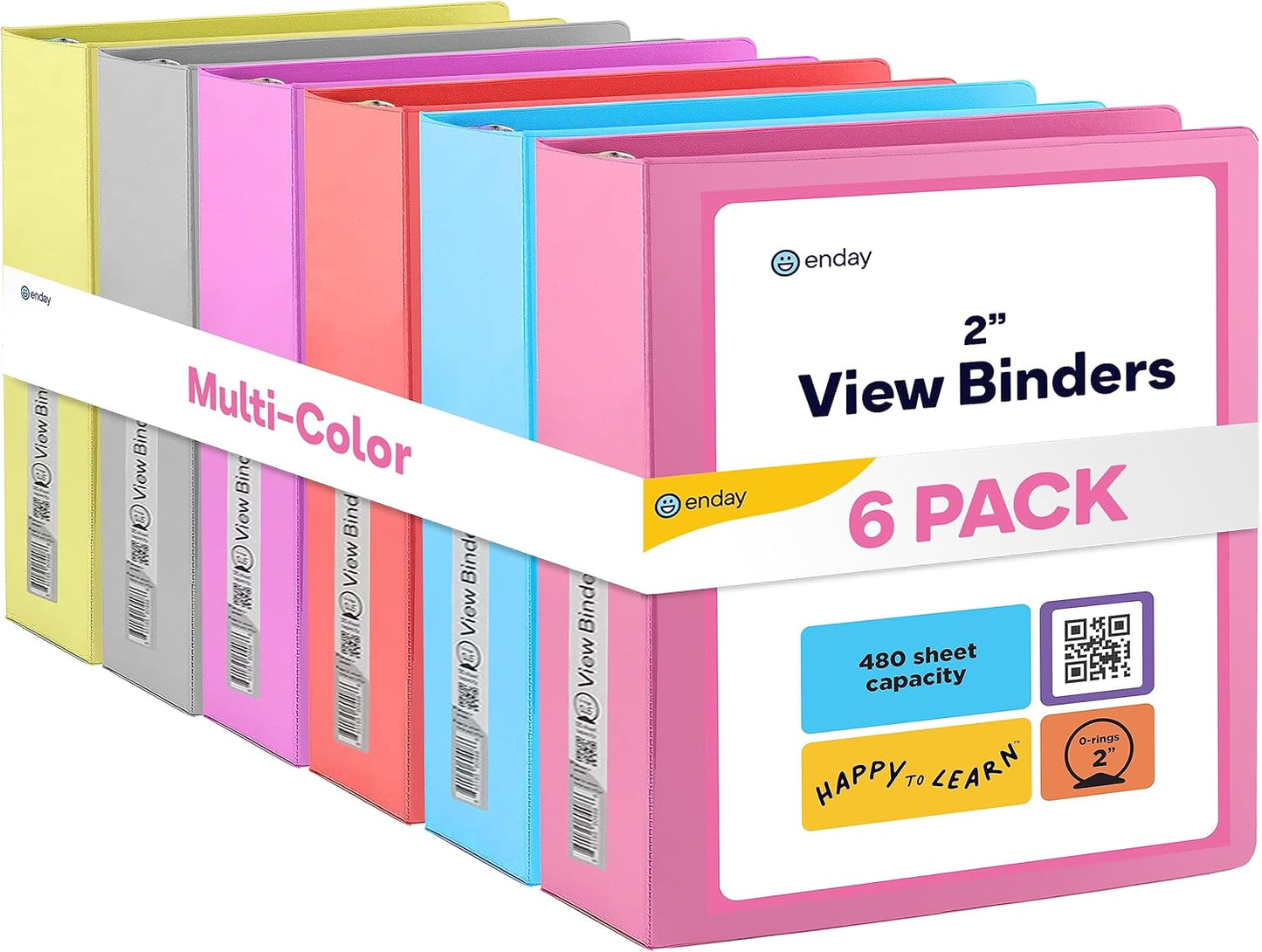 3 Slant D-Ring Binder 2 Inch Heavy Duty School Supplies