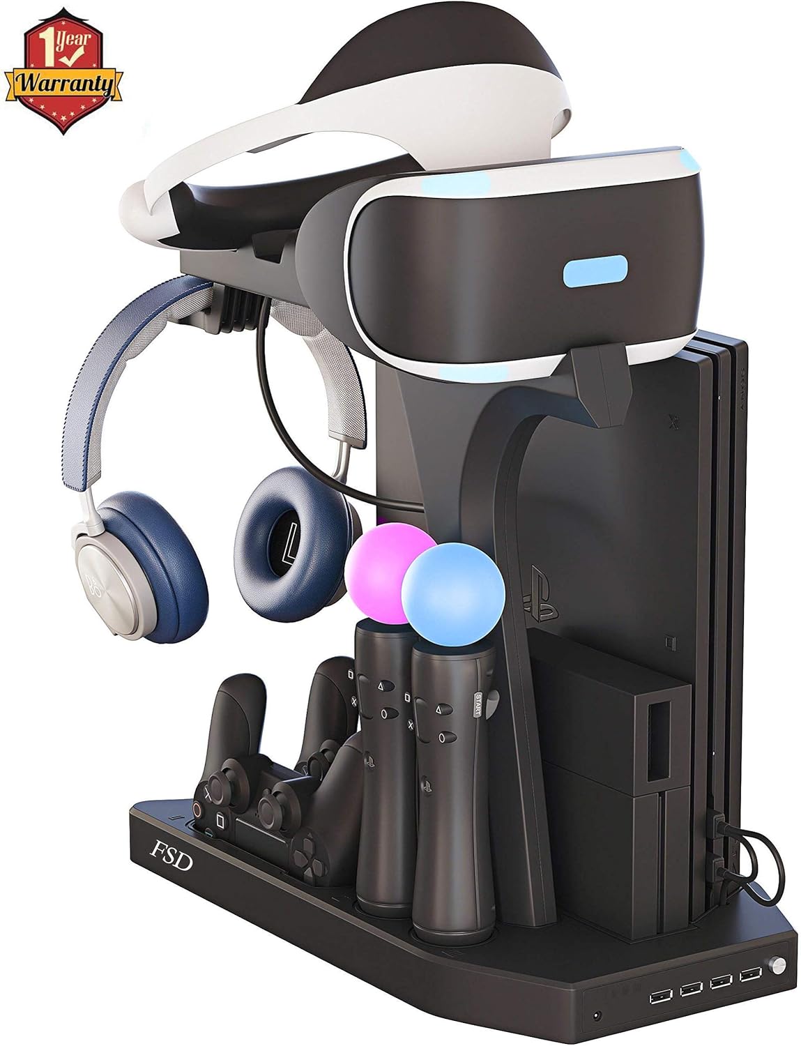 PSVR Stand for PS4 VR - Cooling Station and Charging Dock