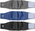 Teamoy 3pcs Reusable Wrap Diapers for Male Dogs - Washable XL Set