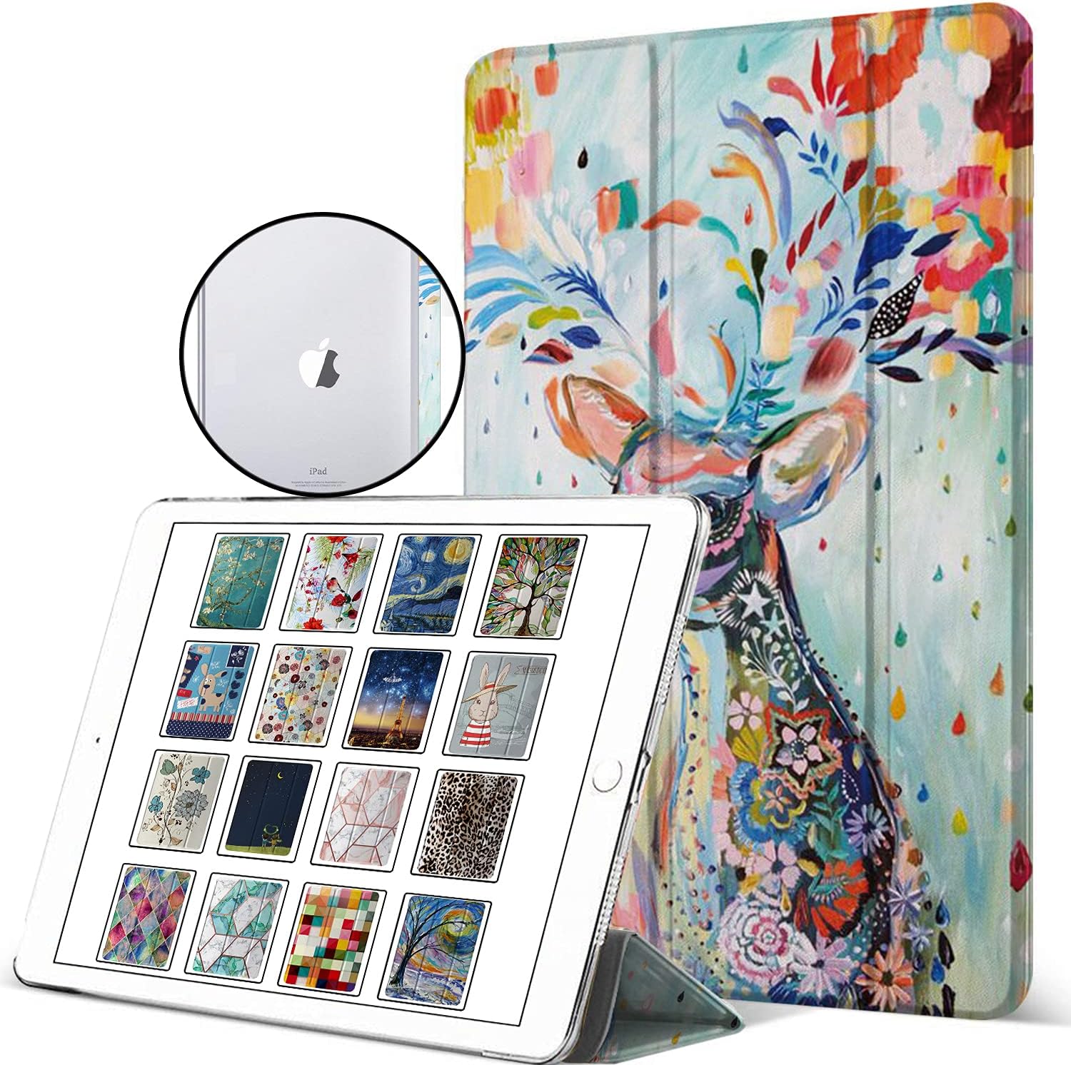 DuraSafe Cases iPad PRO 12.9 1st Gen Trifold Hard Cover