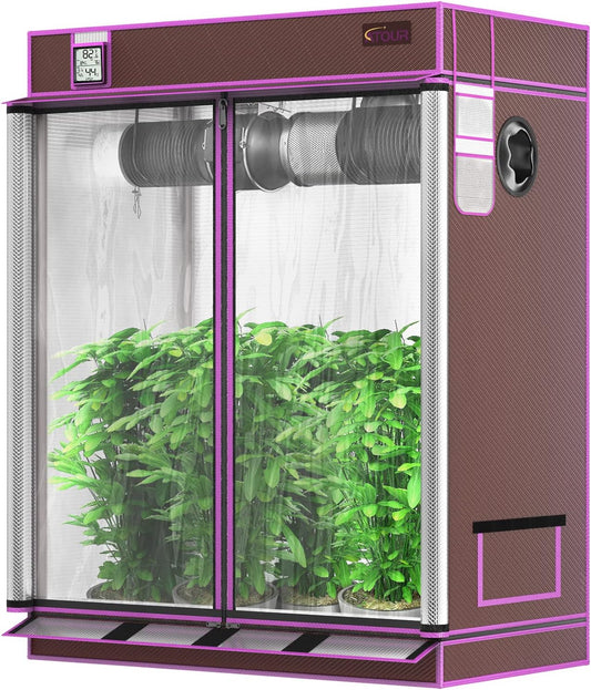 Reflective Hydroponic Grow Tent - Enhance Indoor Plant Growth