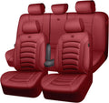 CAR PASS 3D Foam PU Leather Car Seat Covers for Comfort & Style