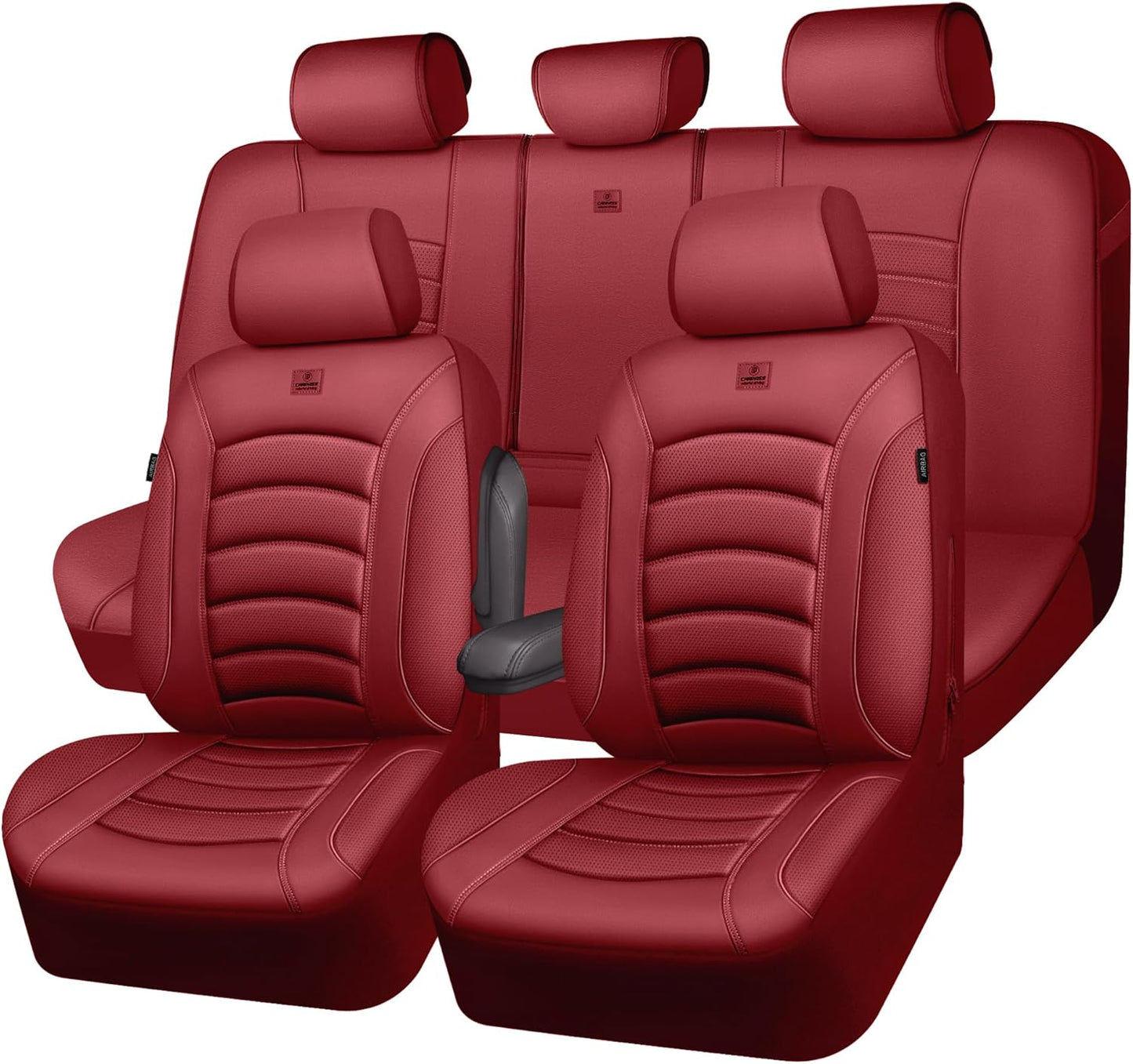 CAR PASS 3D Foam PU Leather Car Seat Covers for Comfort & Style