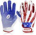 Youth Football Receiver Gloves for Boys and Girls - Sticky Grip