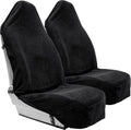 Terry Cloth Sweat Towel Seat Cover - Waterproof Universal Fit