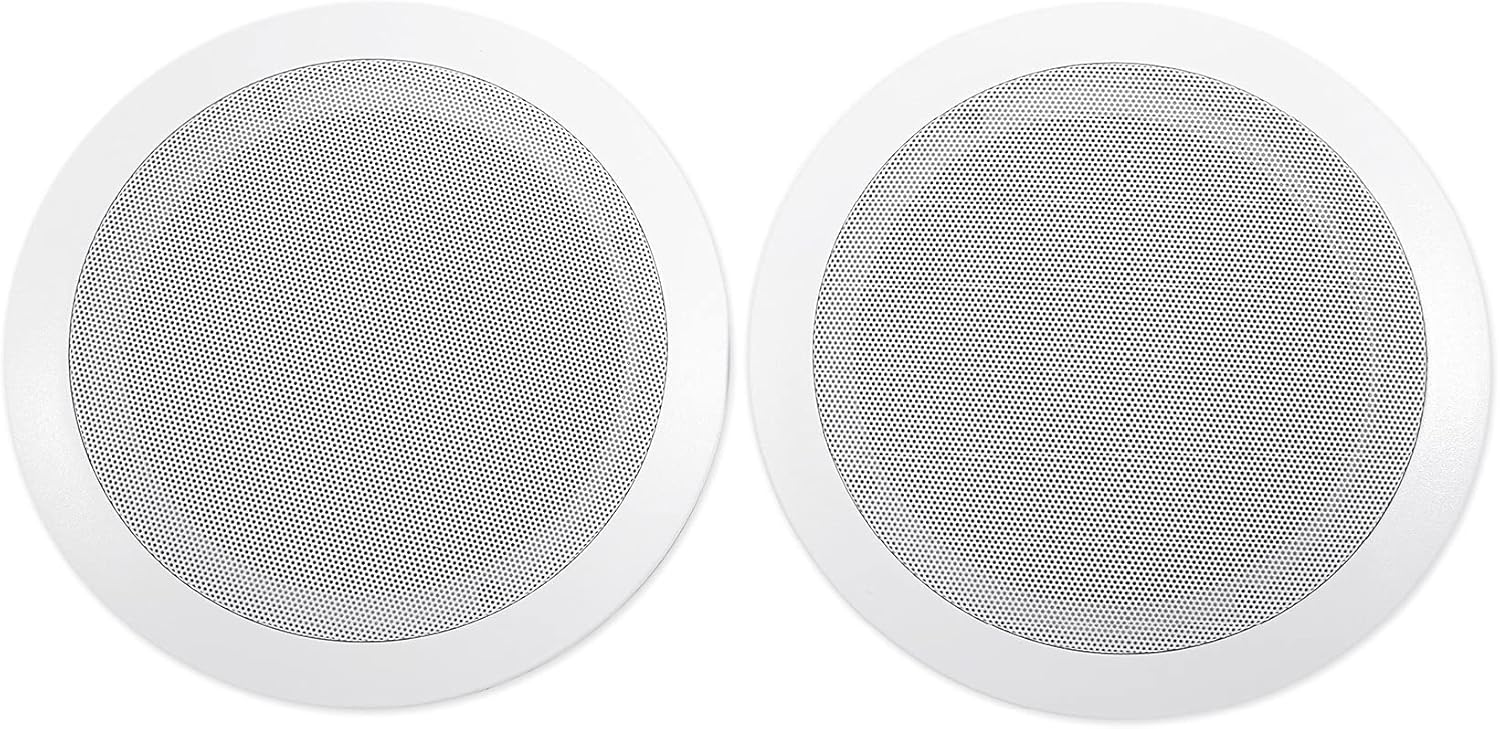 Rockville CC65T 6.5in Ceiling Speakers for Clear Audio