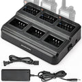 BAOFENG UV-5R Six Way Charger Multi Unit Charging Station - Charge 6