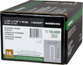 Metabo HPT 16 Gauge Electro Galvanized Staples - Durable Hold