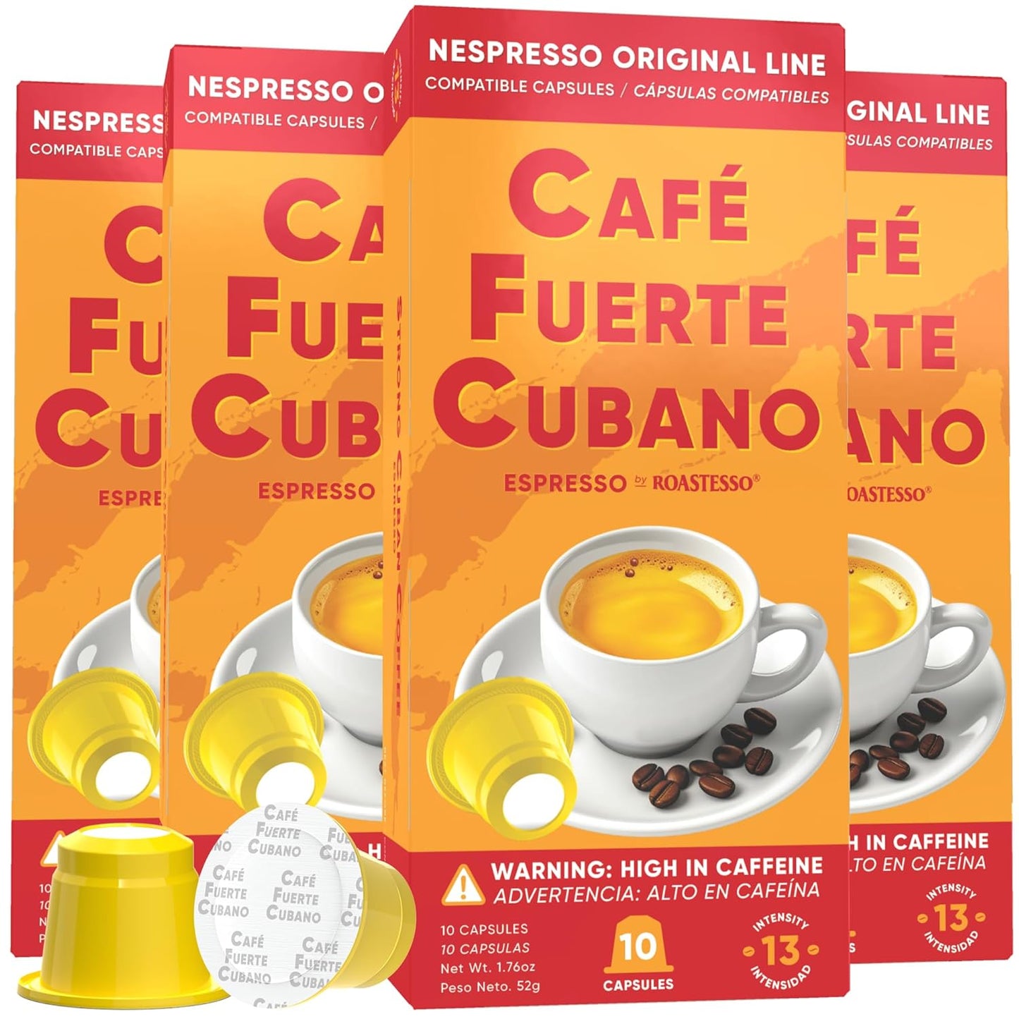 Intense Cuban Ristretto Pods - 40 ct